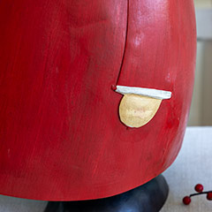 Jolly Recycled Metal Santa Image 3