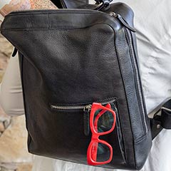 Bella Leather Backpack Image 2