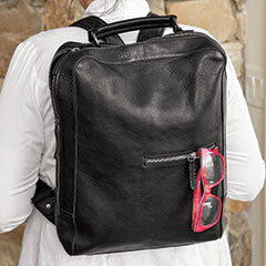 Bella Leather Backpack Image 1