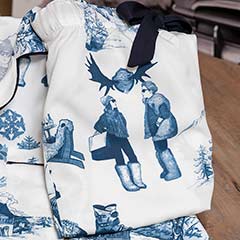 Vintage Winter Pajamas Image 2