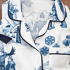 Vintage Winter Pajamas Image 3