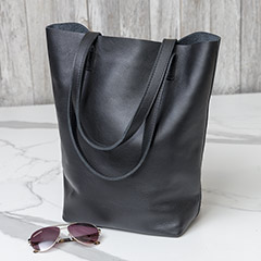 Jett Leather Tote Image 2