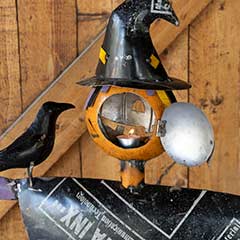 Pumpkinhead Metal Scarecrow Image 4