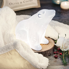 Polar Bear Lamp & Blankie Image 1