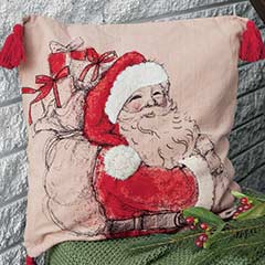 Papa No&euml;l Pillow Image 1