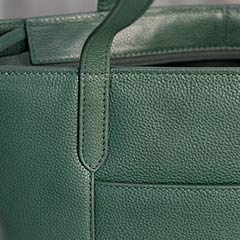 Hunter & Cognac Leather Tote Image 4
