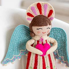 Joyful Angel Tree Topper Image 2