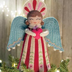 Joyful Angel Tree Topper Image 1
