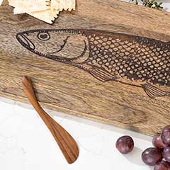 Angler's Etched Serving Board Image 2