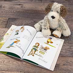 Scruffy Dog & Storybook Image 2