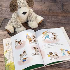 Scruffy Dog & Storybook Image 4