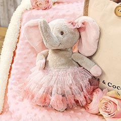 Ballerina Elephant & Blanket Image 1