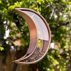 Crescent Moon Bird Feeder Image 2