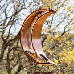 Crescent Moon Bird Feeder Image 1