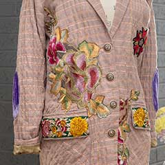 Antoinette Embroidered Blazer Image 4