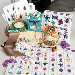 Monstrously Fun Bingo & Treats - Happy Halloween Crate Image 1
