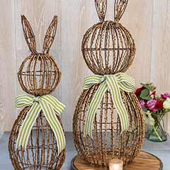 Vine Bunny Sculptures Image 2