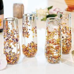 Artisan Floral Flutes Image 1