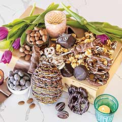 Chocolatier Easter Crate - Hoppy Easter Image 1