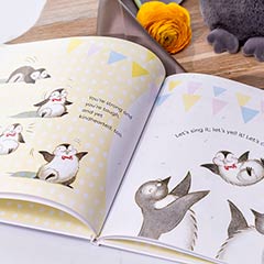 Birthday Penguin & Storybook Image 3