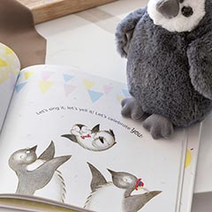 Birthday Penguin & Storybook Image 4