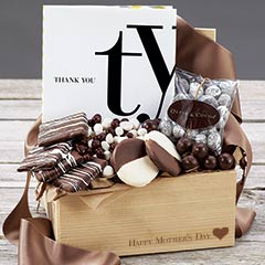 Thank You Book & Chocolates - Happy Mother's Day Image 1