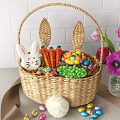 Cottontail Easter Basket & Treats Image 1