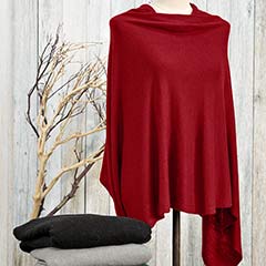 Cashmere Poncho Image 1