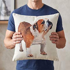 Watercolor Pup Pillows Image 3