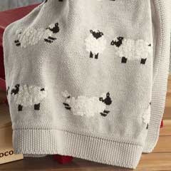 Counting Sheep Heirloom Blanket Image 1