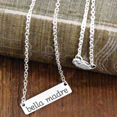 Bella Madre Silver Necklace Image 1